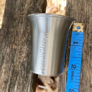 Shot Glass CAPTAIN MORGAN Shot Glass Metal Collectible